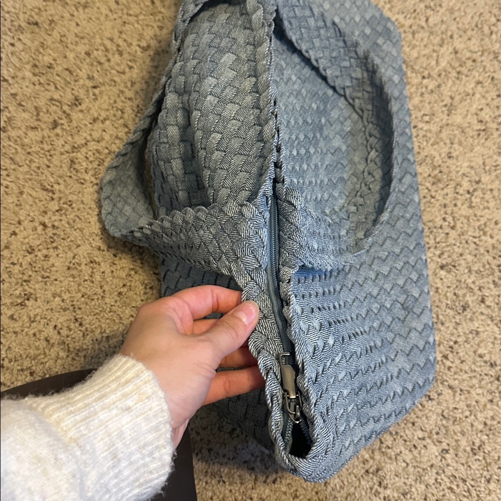 Haute Shore Large Woven Tote (pouch not included) - Picture 6 of 7
